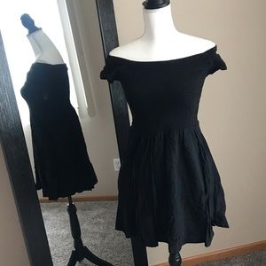 Off the Shoulder Little Black Dress